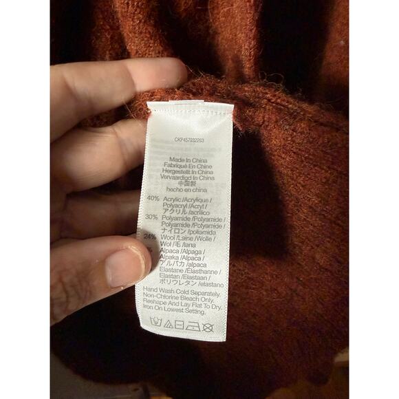 Madewell Allston Double-Button Cardigan Sweater Size XL - Picture 6 of 6